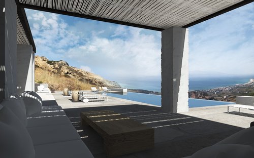 Βίλα με πανοραμική θέα προς Πώληση -  Νάξος